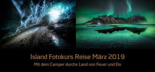 Abenteuer Fotoreise Island 08. – 15. März 2019