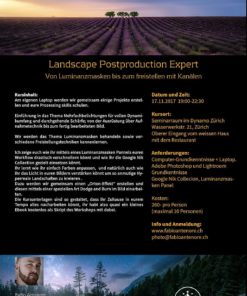Landscape Postproduction Expert Fotokurs 17.11.17